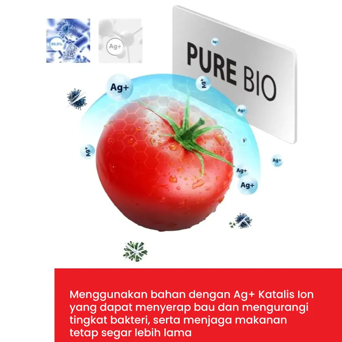 Toshiba Kulkas 2 Pintu Anti Bakteri Non Inverter 180 L - GR-B22-ISP | GRB22ISP